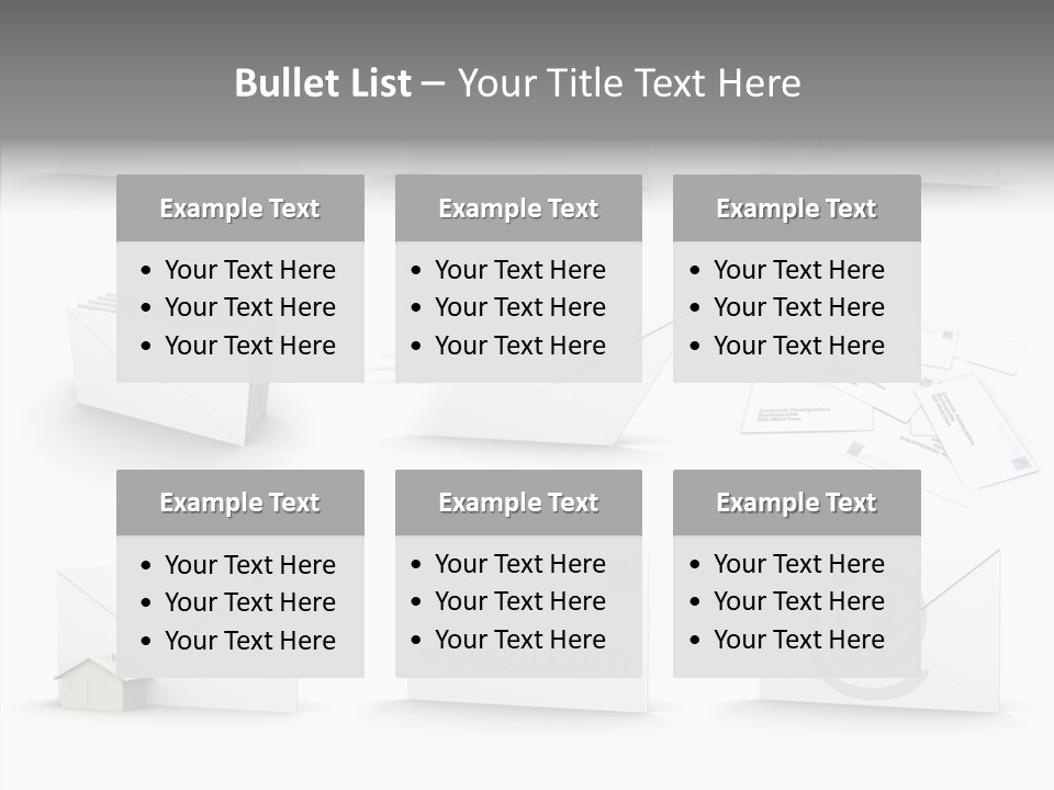 Express Web Post PowerPoint Template