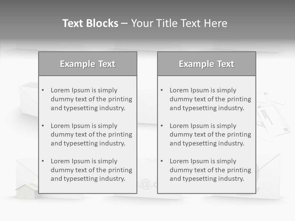 Express Web Post PowerPoint Template