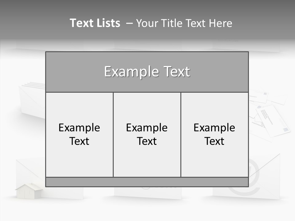 Express Web Post PowerPoint Template