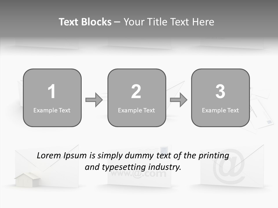Express Web Post PowerPoint Template