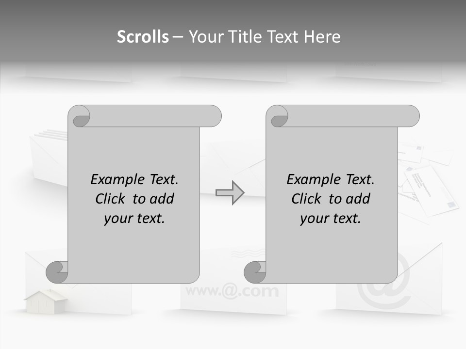 Express Web Post PowerPoint Template