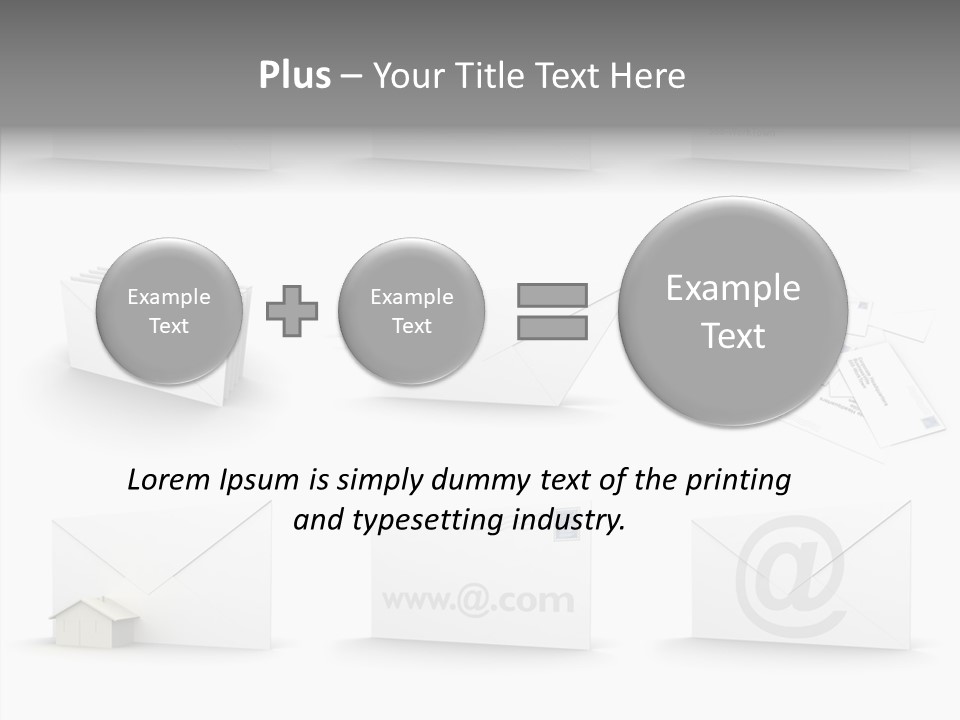 Express Web Post PowerPoint Template