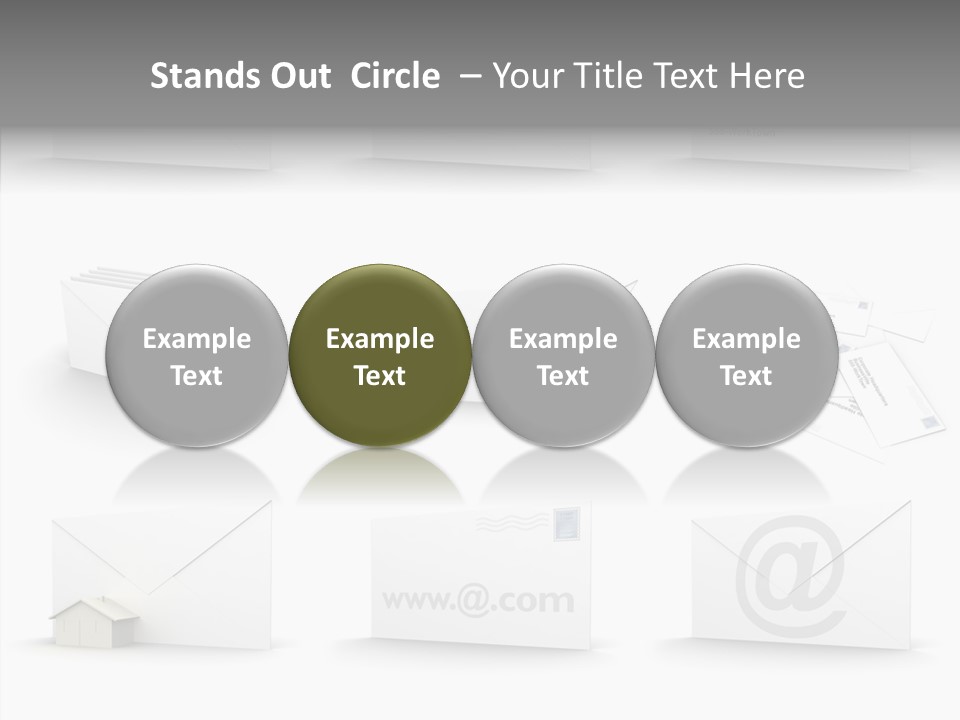 Express Web Post PowerPoint Template