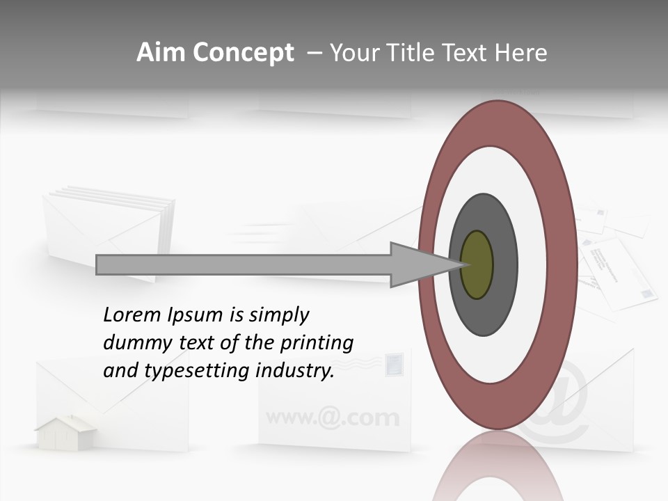 Express Web Post PowerPoint Template