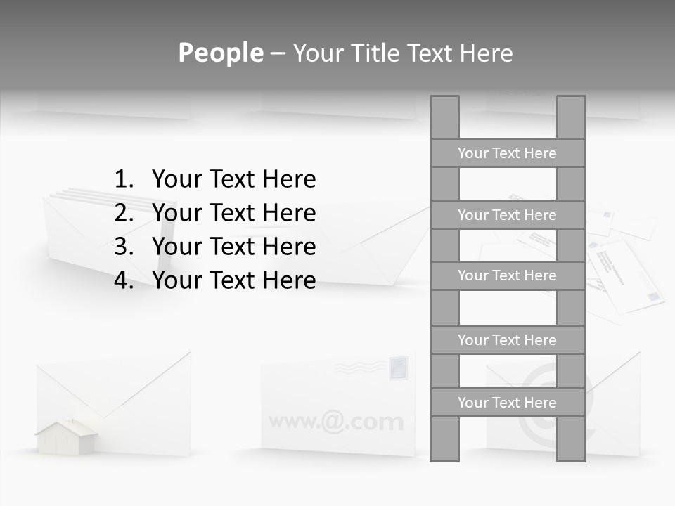 Express Web Post PowerPoint Template