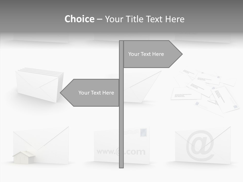 Express Web Post PowerPoint Template