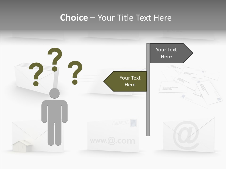 Express Web Post PowerPoint Template