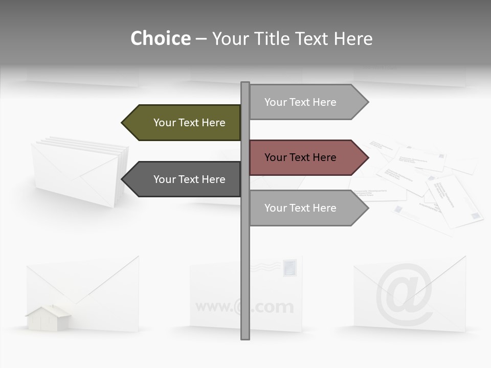 Express Web Post PowerPoint Template