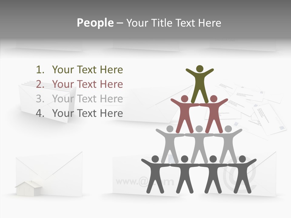 Express Web Post PowerPoint Template