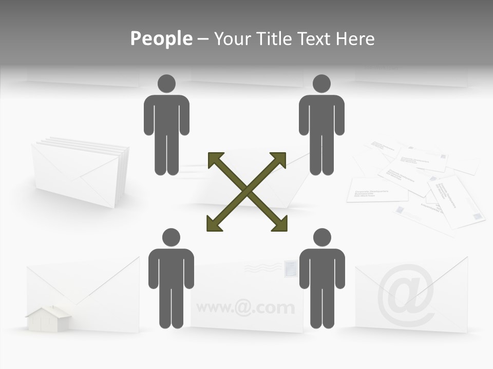 Express Web Post PowerPoint Template