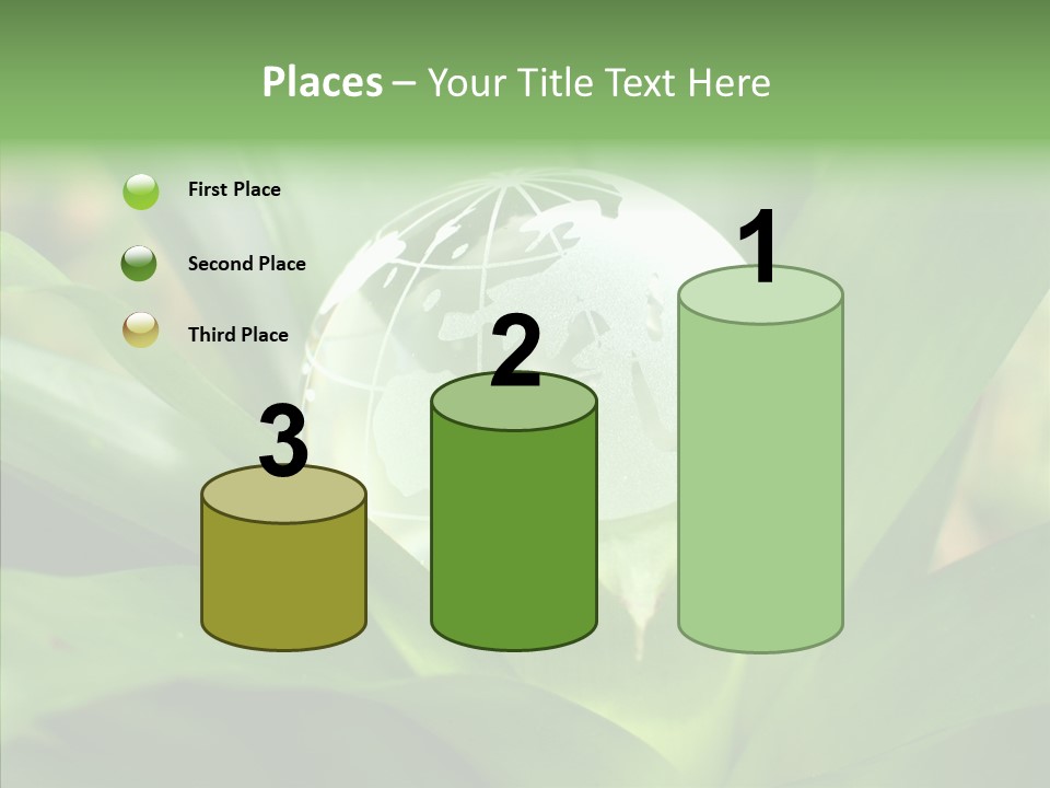 Europe Continent Crystal PowerPoint Template