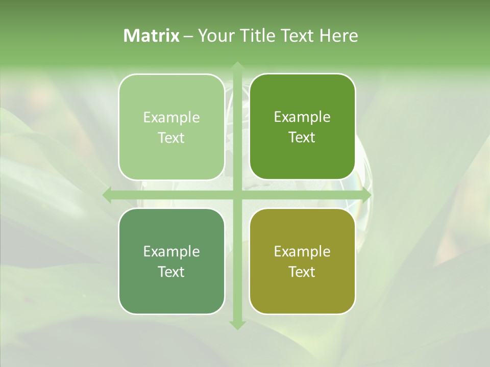 Europe Continent Crystal PowerPoint Template