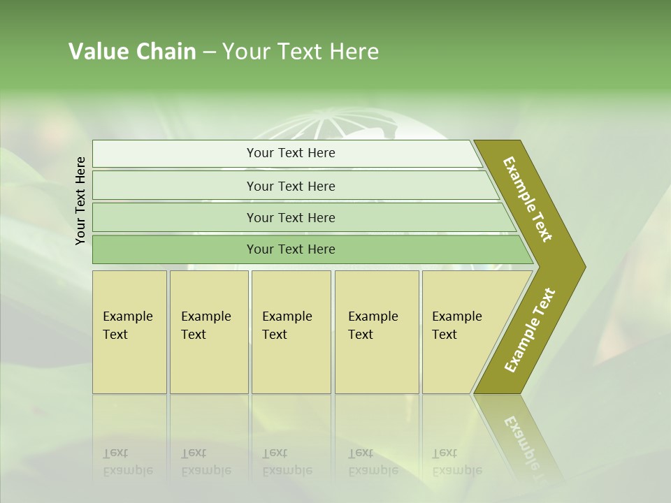 Europe Continent Crystal PowerPoint Template