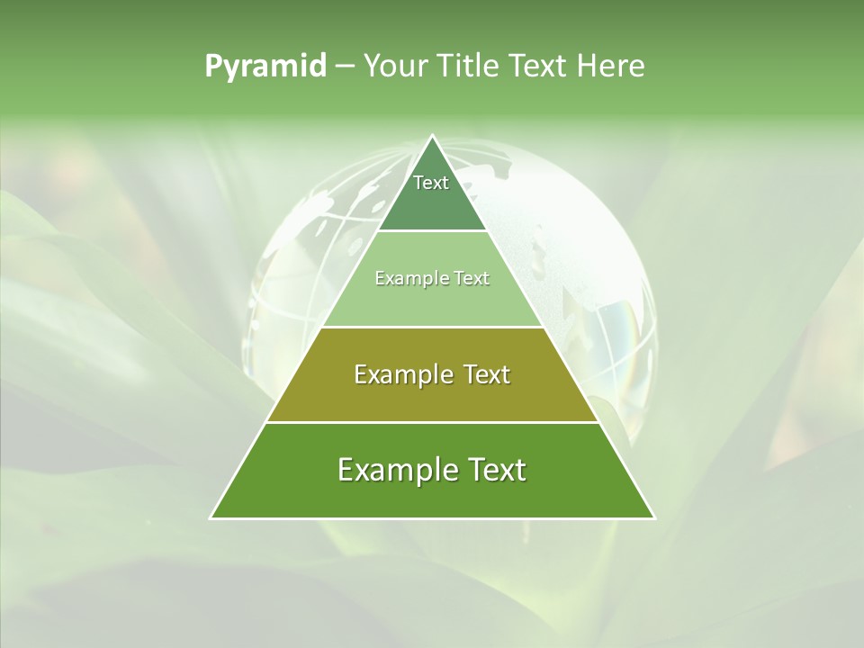 Europe Continent Crystal PowerPoint Template