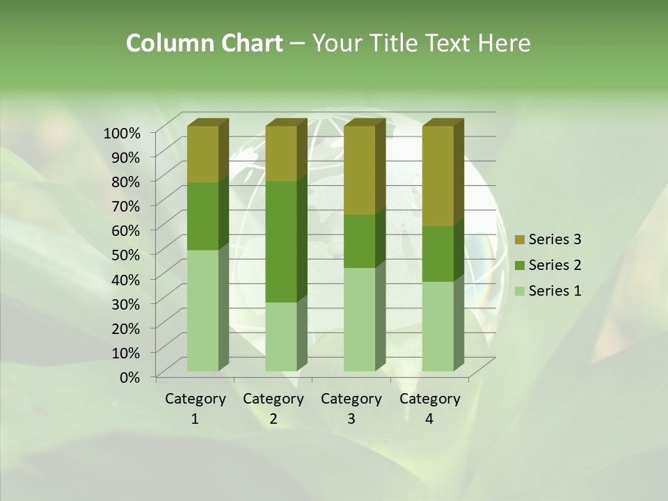 Europe Continent Crystal PowerPoint Template