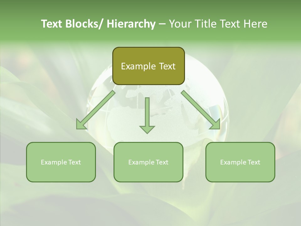 Europe Continent Crystal PowerPoint Template