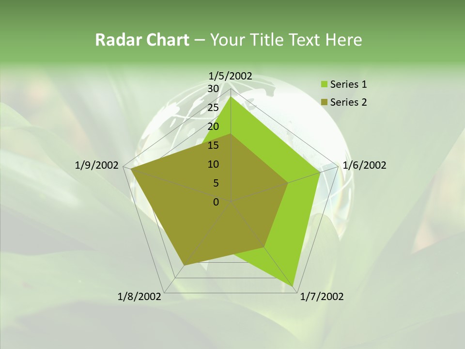 Europe Continent Crystal PowerPoint Template