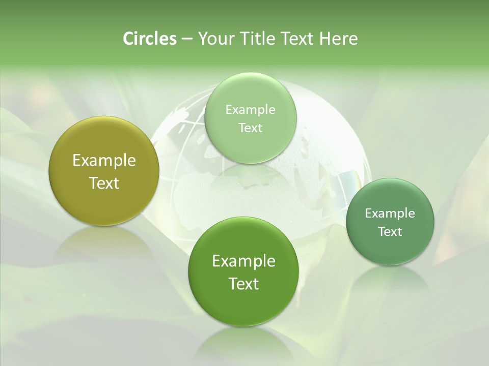 Europe Continent Crystal PowerPoint Template