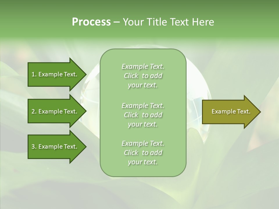 Europe Continent Crystal PowerPoint Template