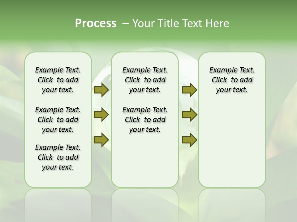 Europe Continent Crystal PowerPoint Template