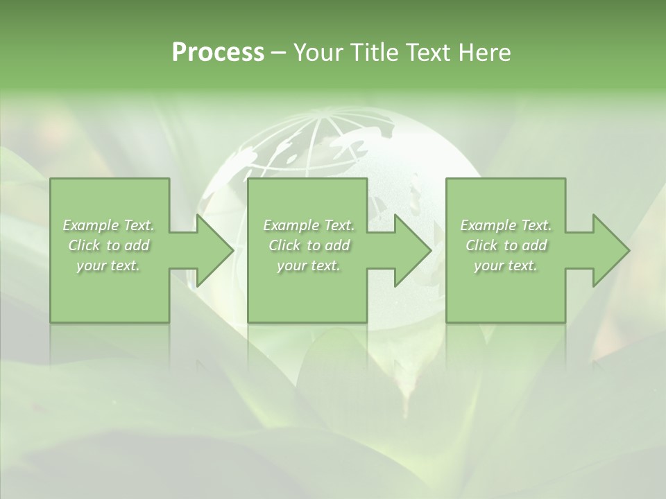 Europe Continent Crystal PowerPoint Template