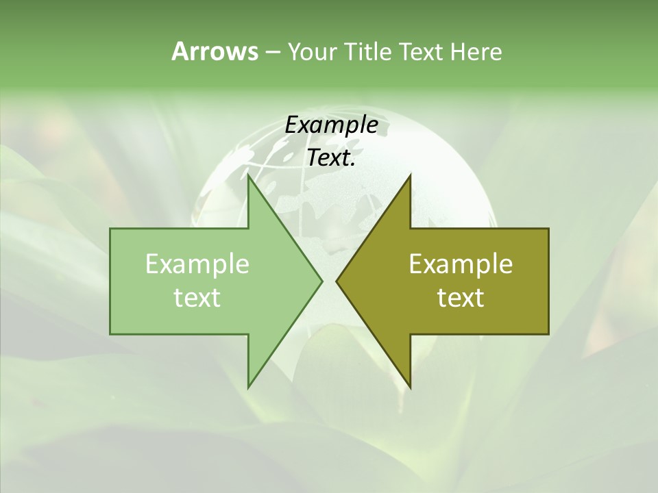 Europe Continent Crystal PowerPoint Template