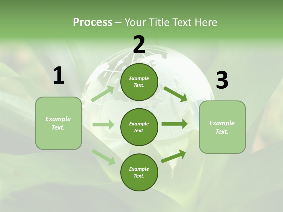 Europe Continent Crystal PowerPoint Template