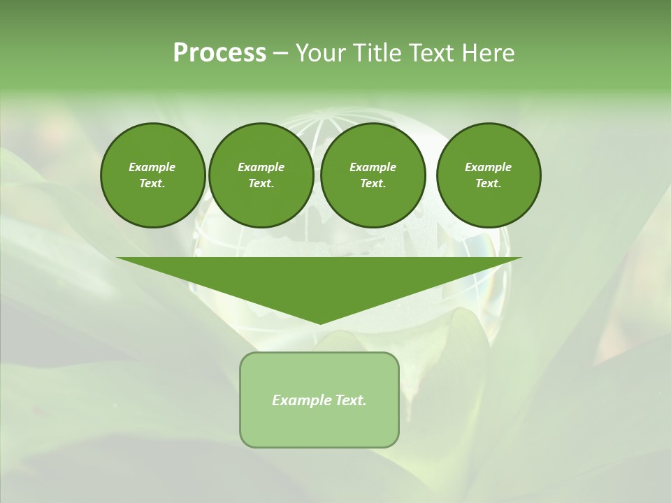 Europe Continent Crystal PowerPoint Template
