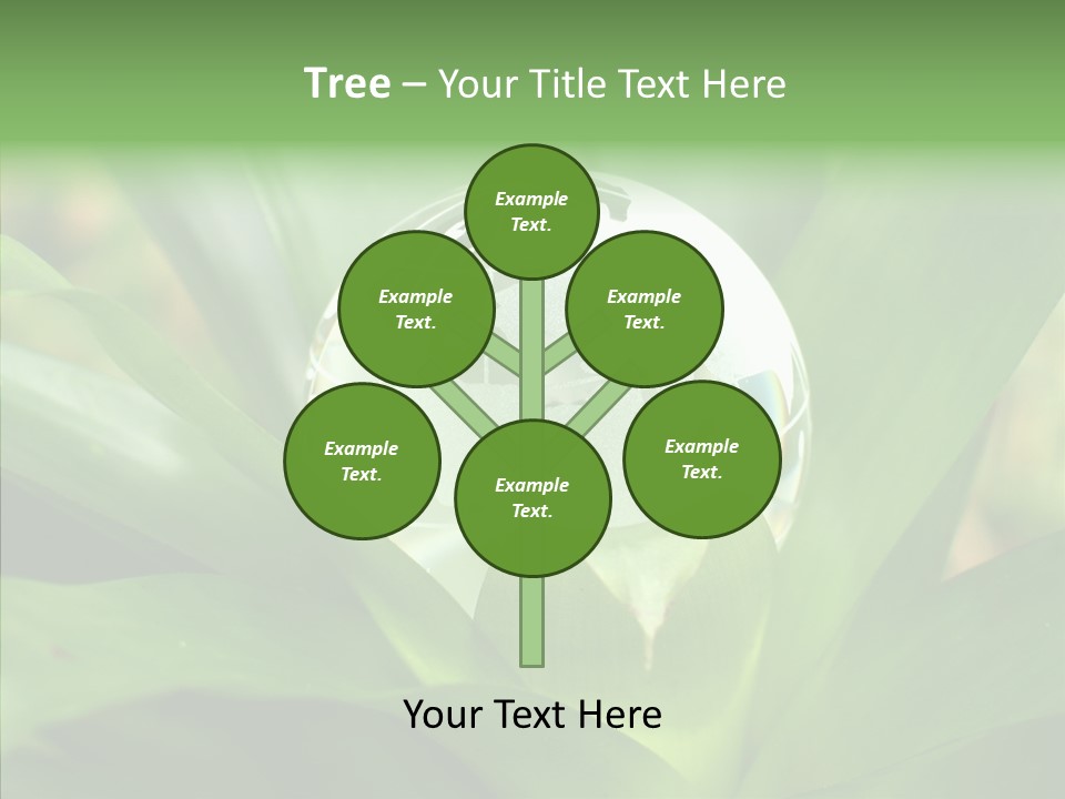 Europe Continent Crystal PowerPoint Template