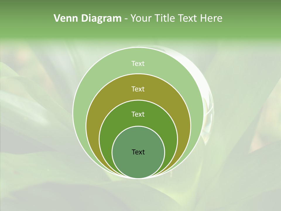 Europe Continent Crystal PowerPoint Template