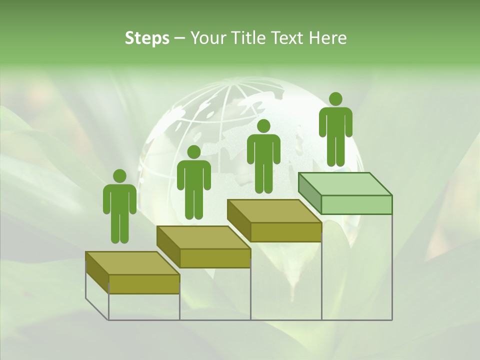 Europe Continent Crystal PowerPoint Template