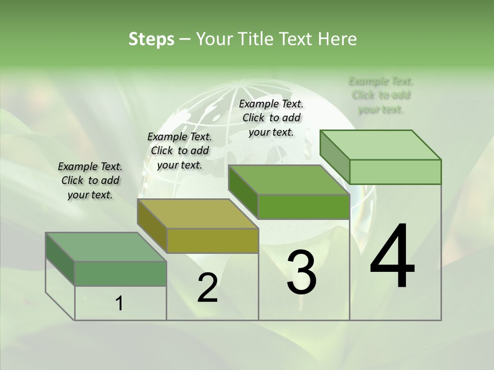 Europe Continent Crystal PowerPoint Template