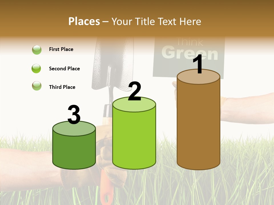Object Environmental Growth PowerPoint Template