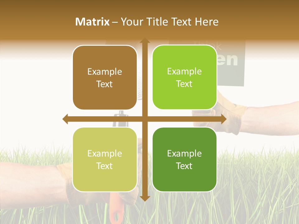 Object Environmental Growth PowerPoint Template