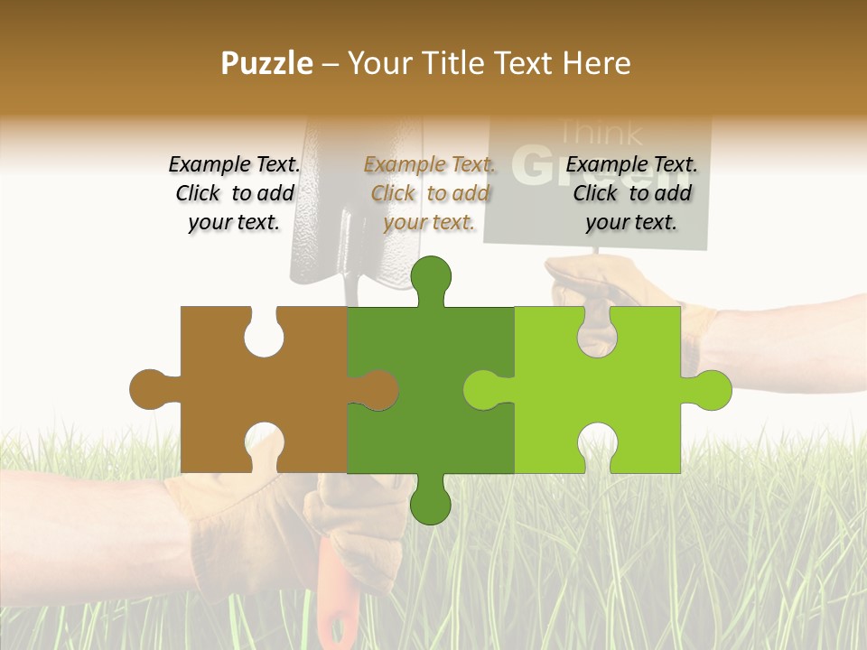 Object Environmental Growth PowerPoint Template