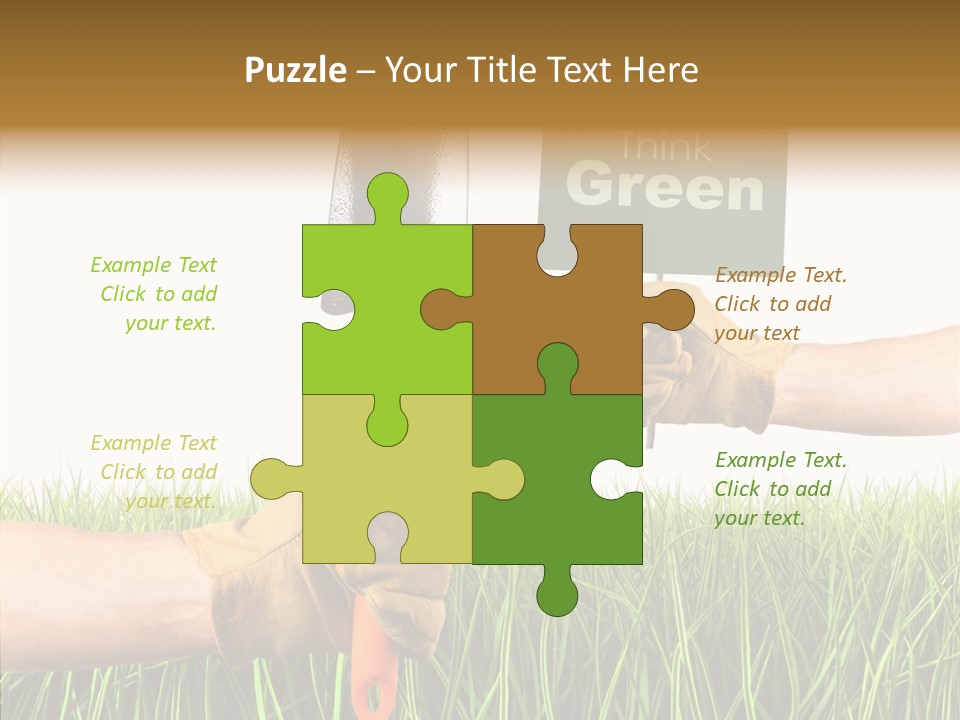 Object Environmental Growth PowerPoint Template