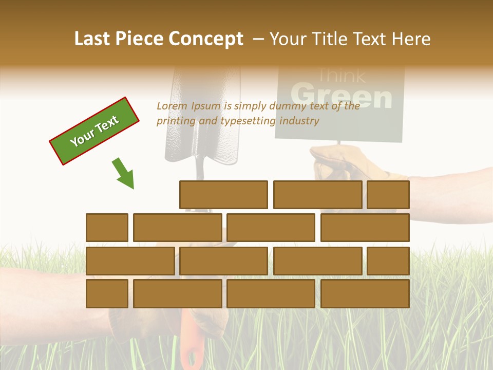 Object Environmental Growth PowerPoint Template