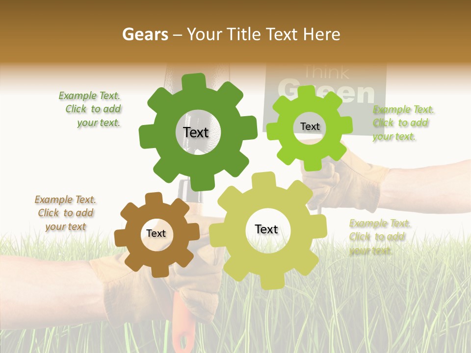 Object Environmental Growth PowerPoint Template