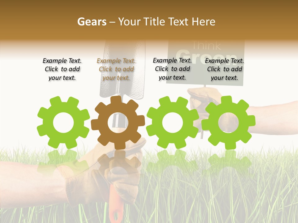 Object Environmental Growth PowerPoint Template