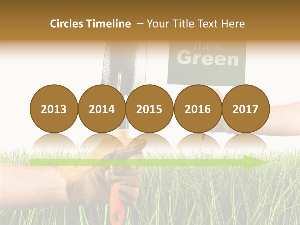 Object Environmental Growth PowerPoint Template