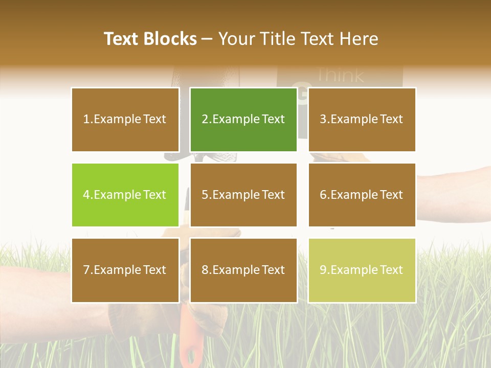 Object Environmental Growth PowerPoint Template