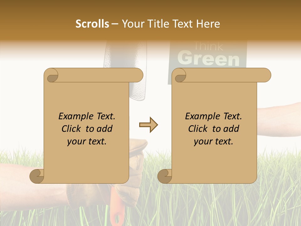 Object Environmental Growth PowerPoint Template