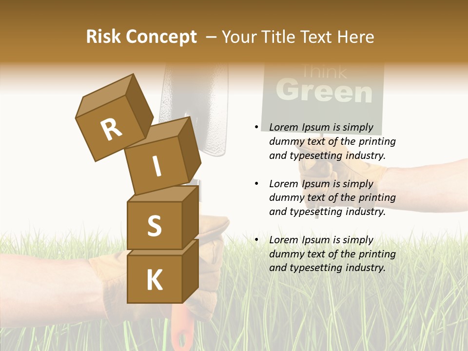 Object Environmental Growth PowerPoint Template