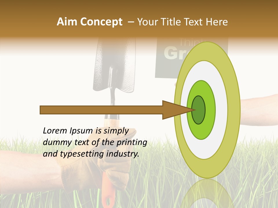 Object Environmental Growth PowerPoint Template