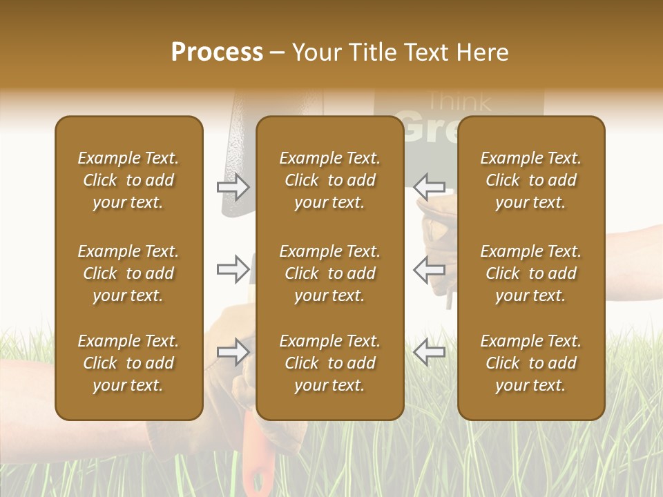 Object Environmental Growth PowerPoint Template