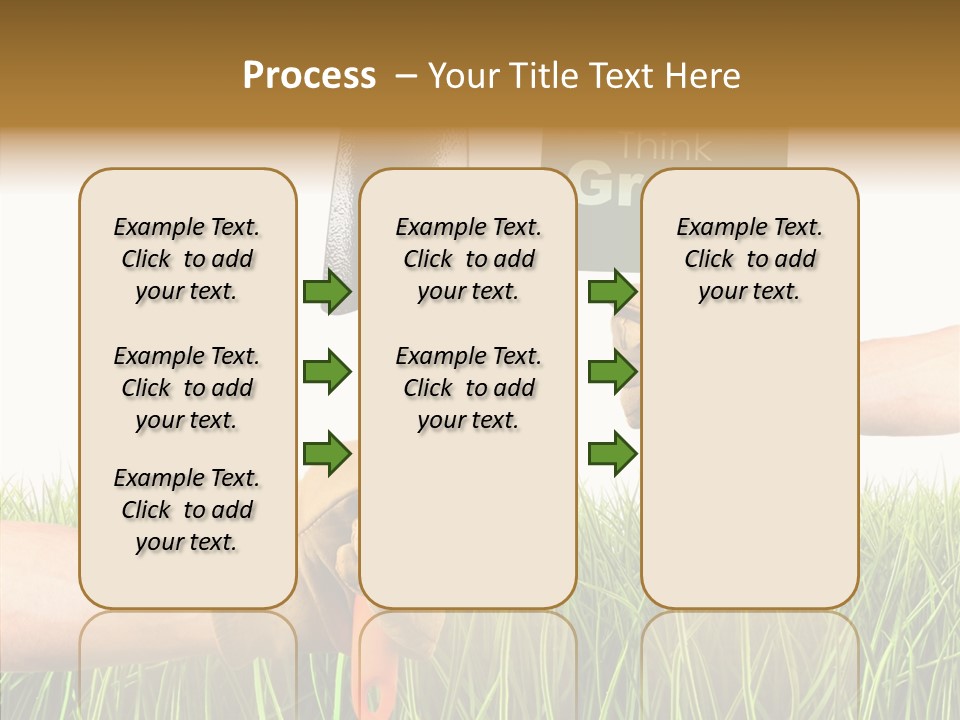 Object Environmental Growth PowerPoint Template