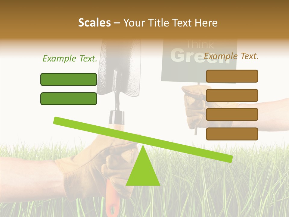 Object Environmental Growth PowerPoint Template