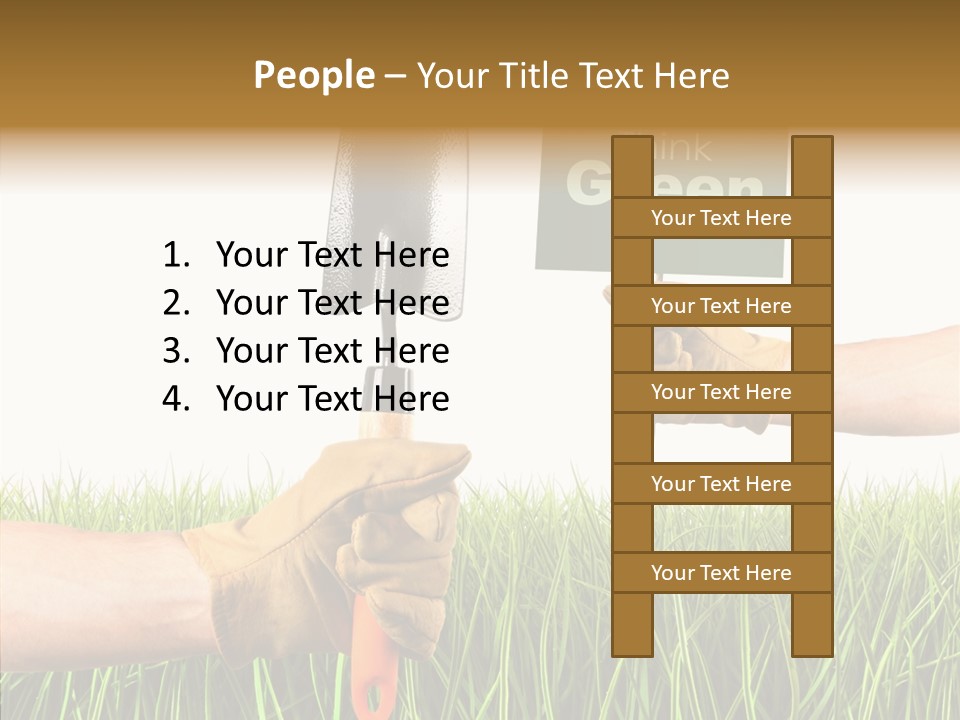 Object Environmental Growth PowerPoint Template