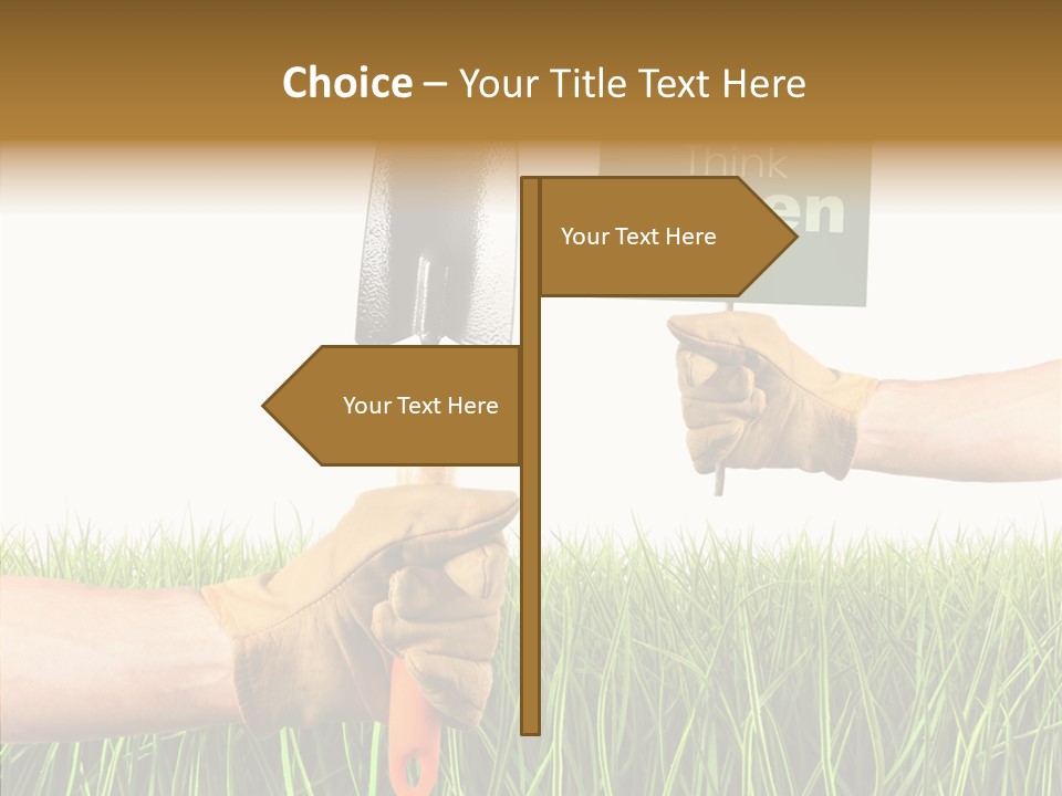 Object Environmental Growth PowerPoint Template