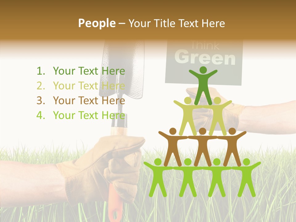 Object Environmental Growth PowerPoint Template